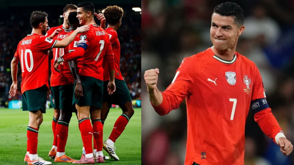Ronaldo Kartu Merah, Skor Akhir Portugal 0-2 di Dublin